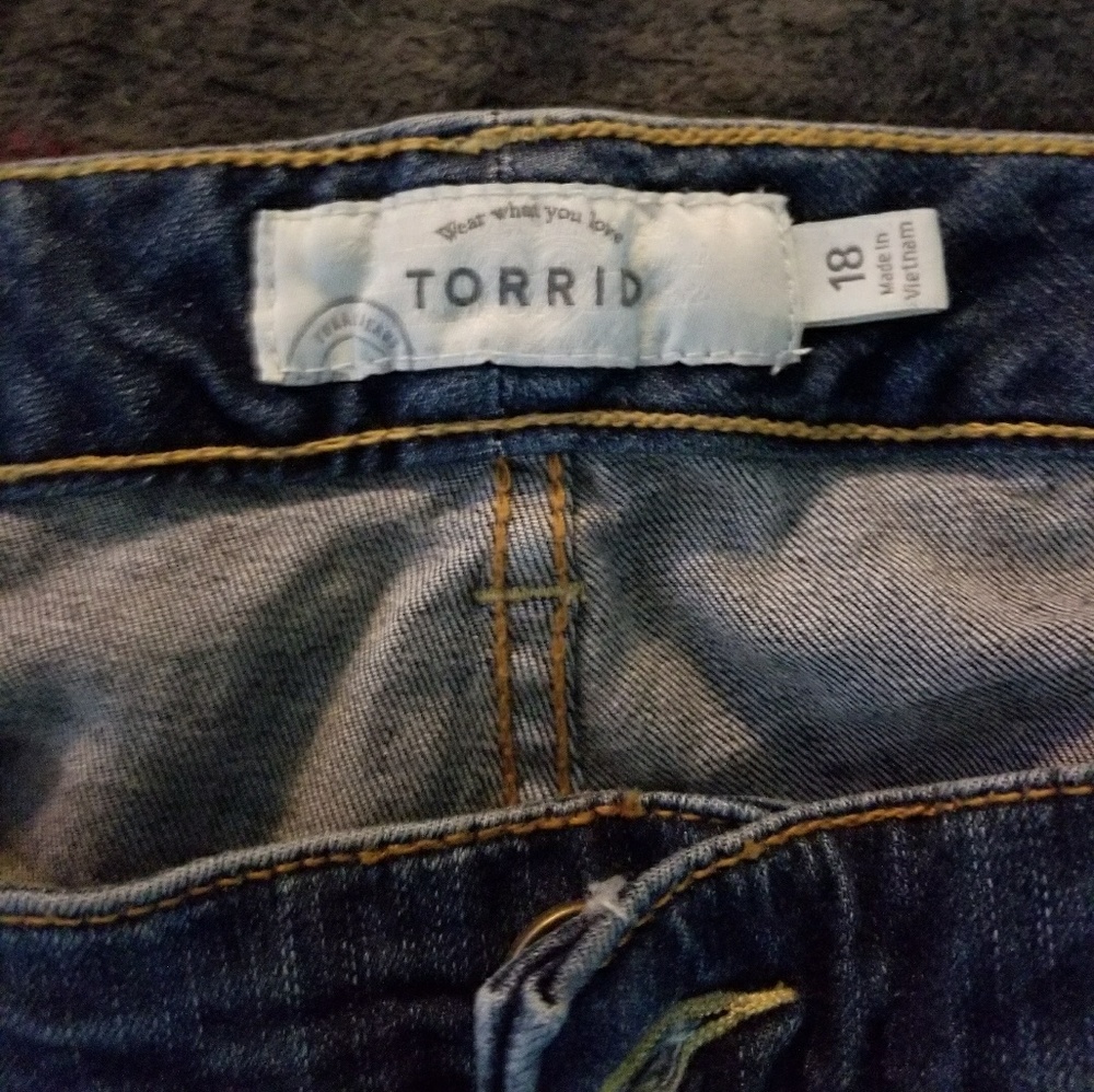 Boyfriend cropped jeans